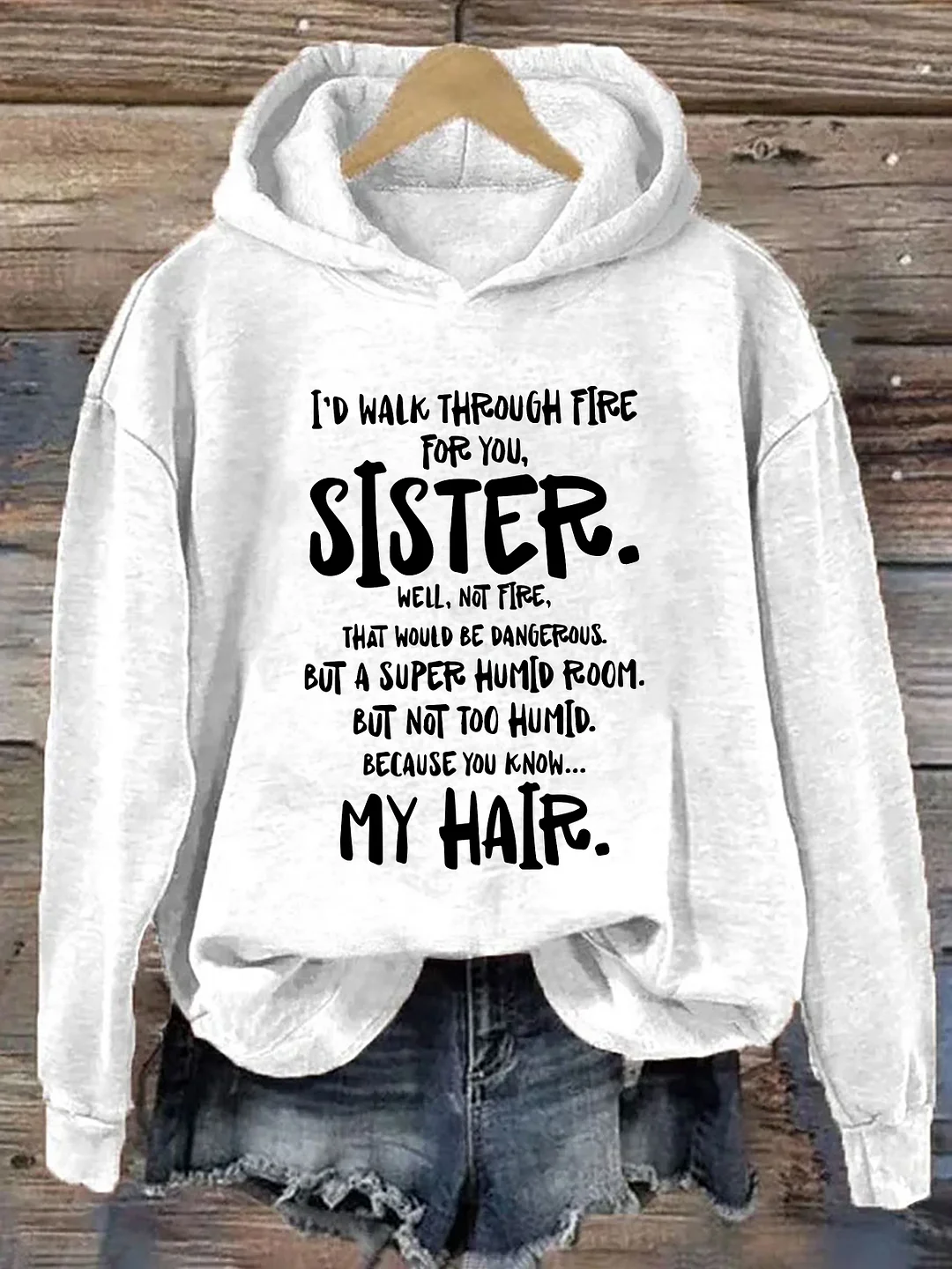 Funny Sister Hoodie