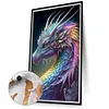 (US Local)Dragon-Paint By Numbers Kit(70x40cm)