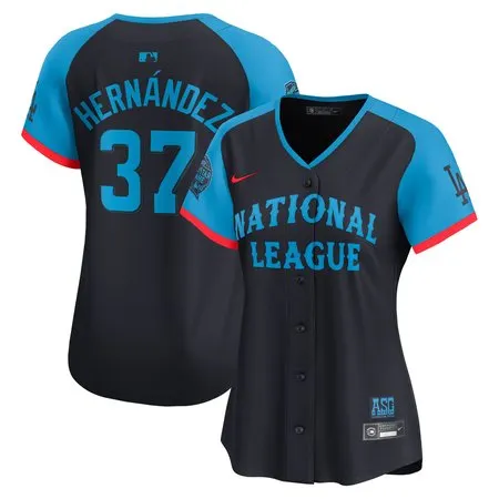 Women's National League Teoscar Hernandez  Navy 2024 MLB All-Star Game Limited Player Jersey