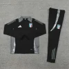 2024 Italy Black Training Jacket Set