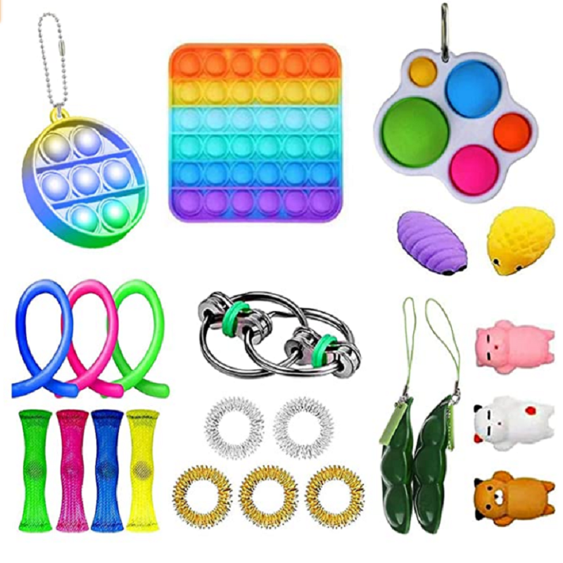 

Push Bubble Sensory Fidget Toys Set, 501 Original