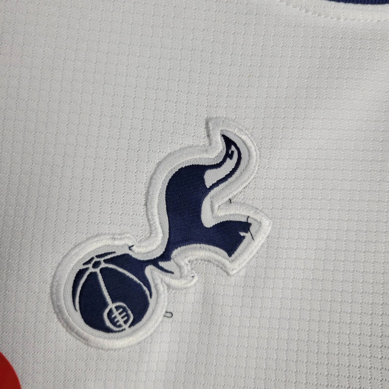 24/25 Tottenham Home Kids Kit Football Shirt Thai Quality