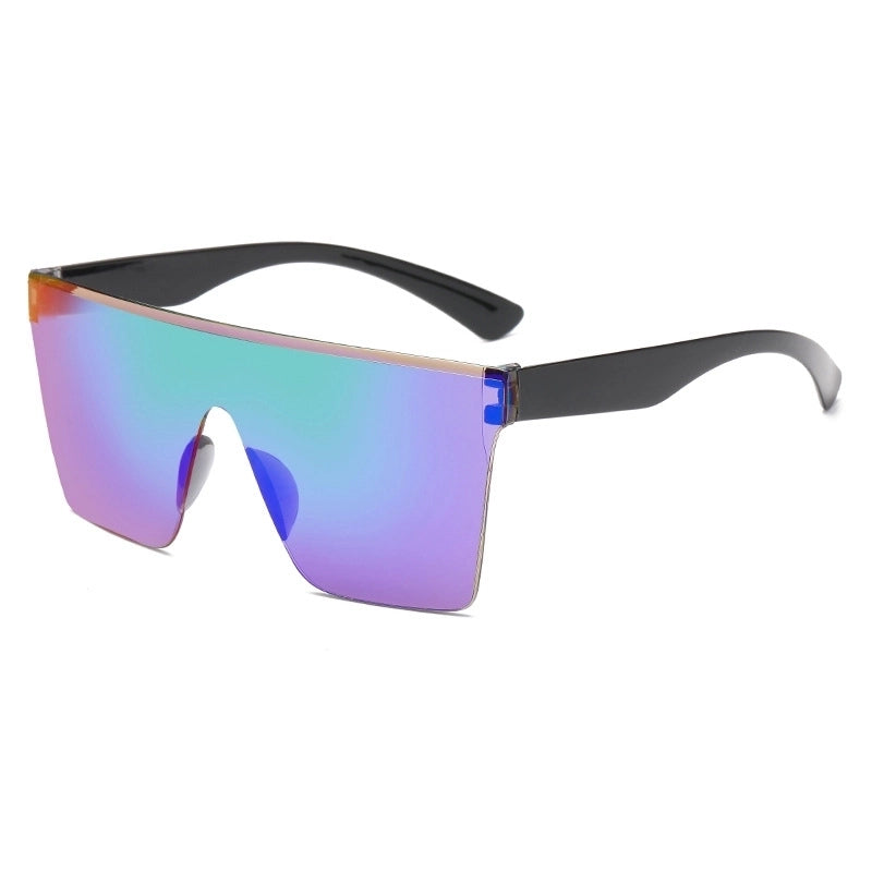 Streetwear Solid Color Pc Square Frameless Men’s Sunglasses