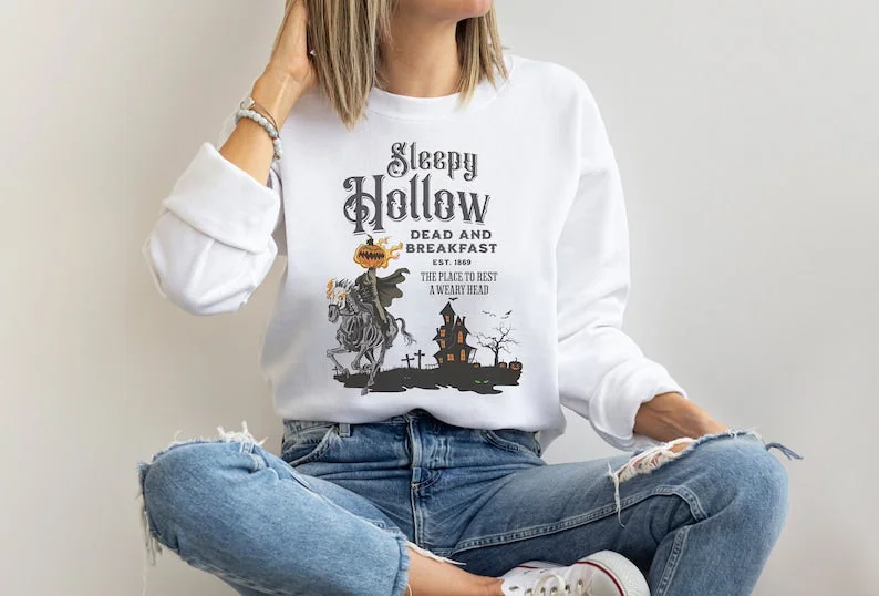 Vintage Halloween Scary Sweatshirt
