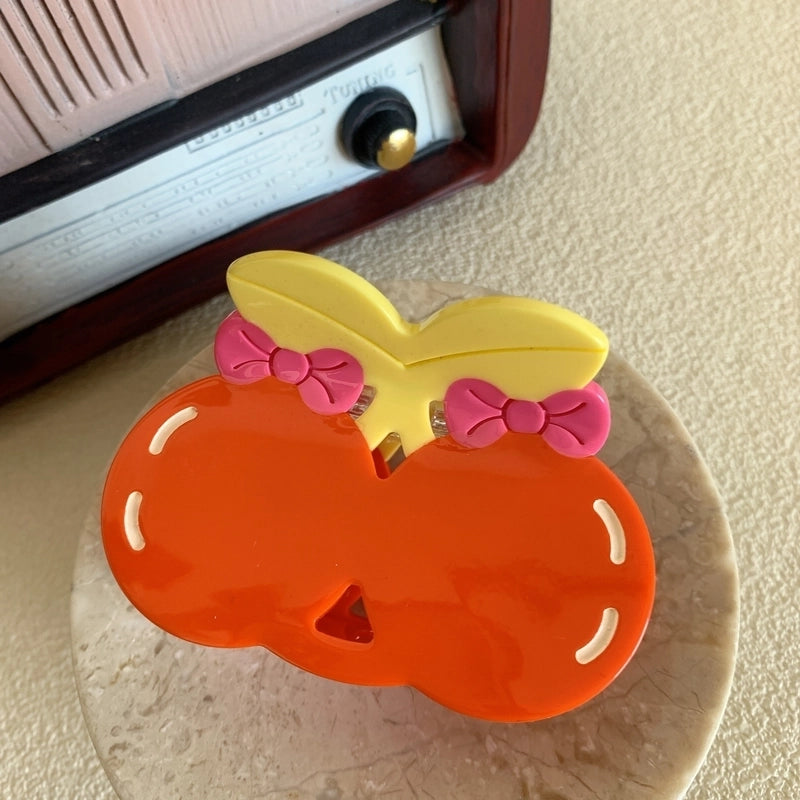 Women’s Cute Cherry Acetic Acid Sheets Hair Claws