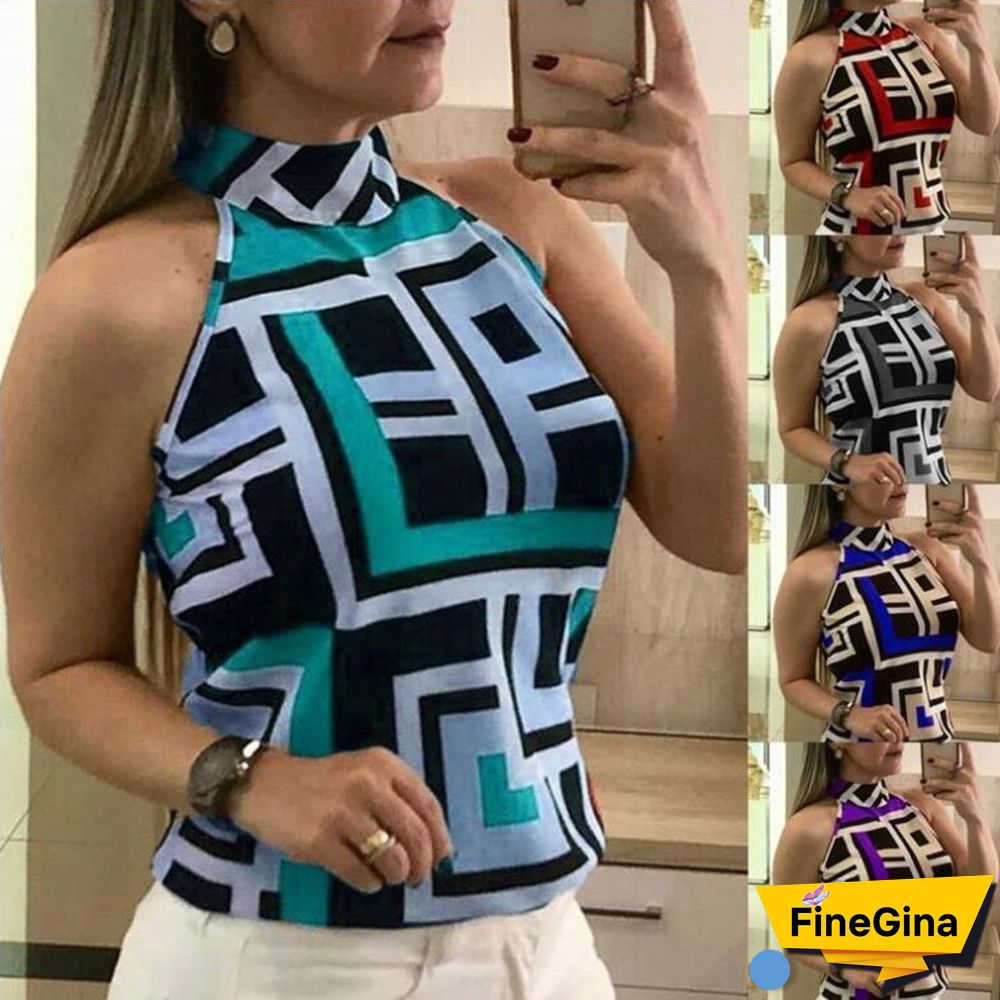Women's Casual Sleeveless Shirt