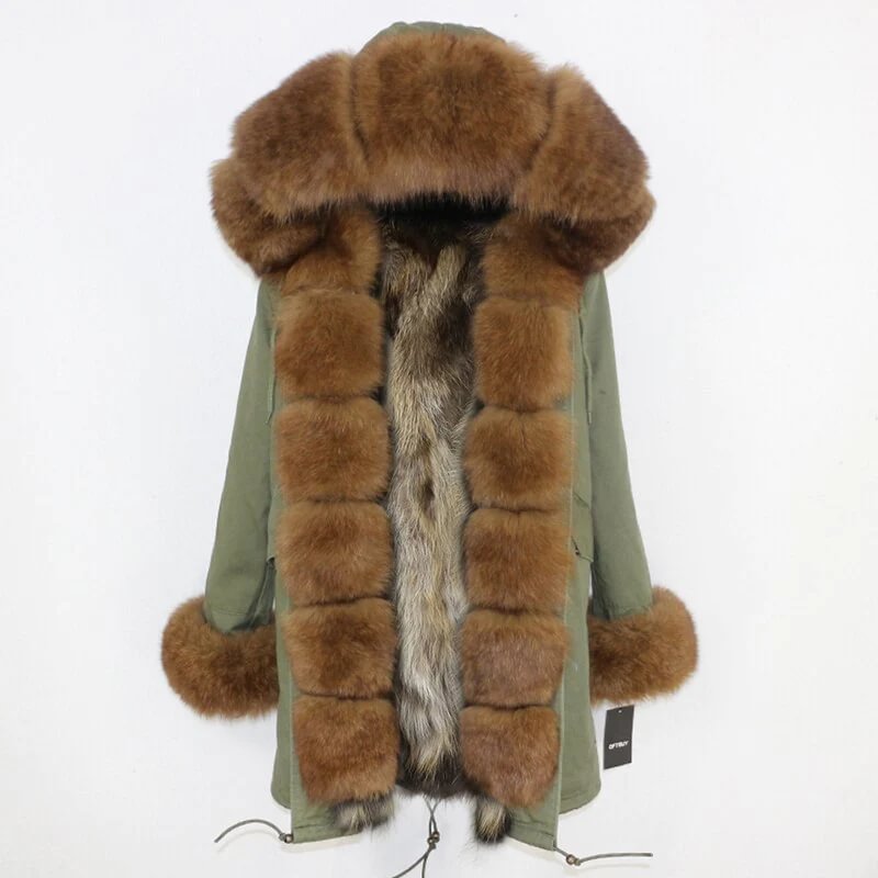 FOX FUR PARKA "RICH"