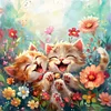 Animal - Round AB Drills Diamond Painting(45x45cm)