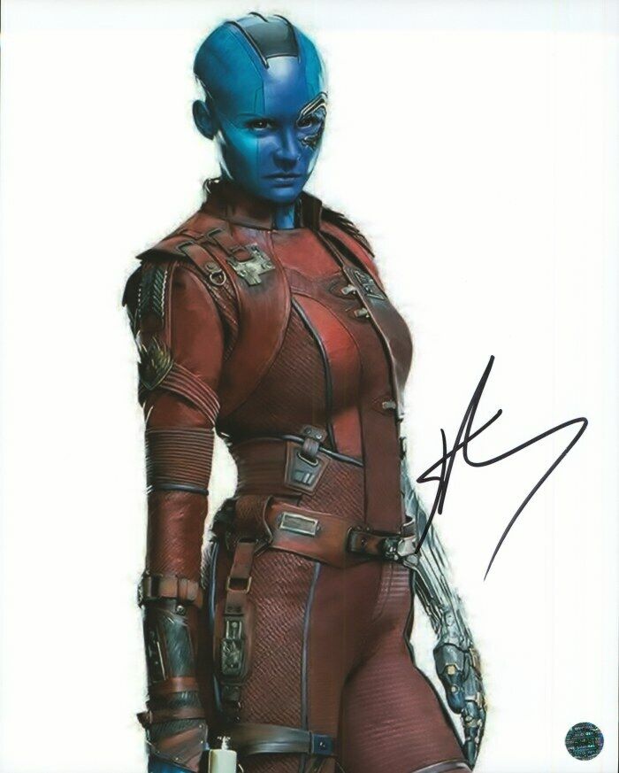 Karen Gillan - Avengers Autographed Original 8x10 Photo Poster painting LOA TTM