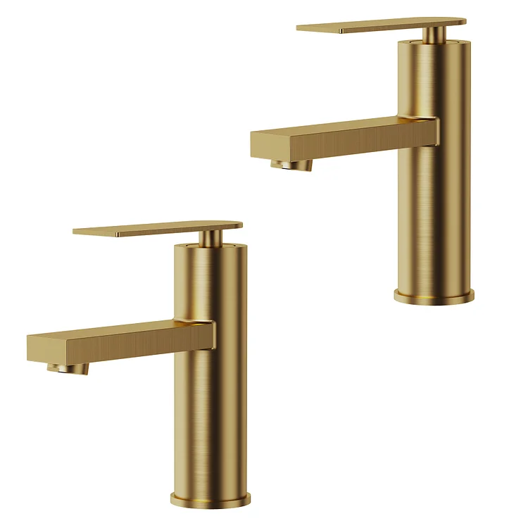 EVERSTEIN modern bathroom sink faucets combination SFS-1122-GD-2pk