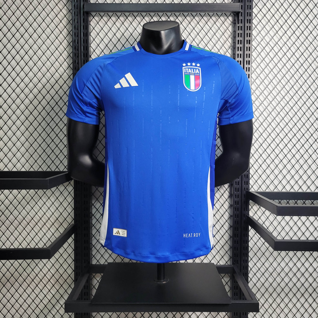 Italy 2024 Home Stadium Jersey - Player Version