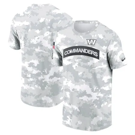 Men's Washington Commanders  Arctic Camo 2024 Salute To Service Performance T-Shirt 9J4T