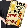 Beer - Vintage Metal Signs - 20*30cm/30*40cm - Warning