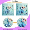 DIY Pre-Framed Duck Button Art Canvas Kit