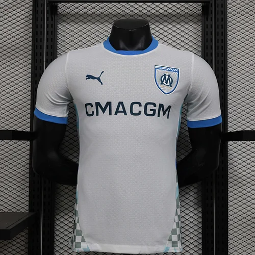 2024/2025 Player Version Olympique de Marseille Home Football Shirt 1:1 Thai Quality