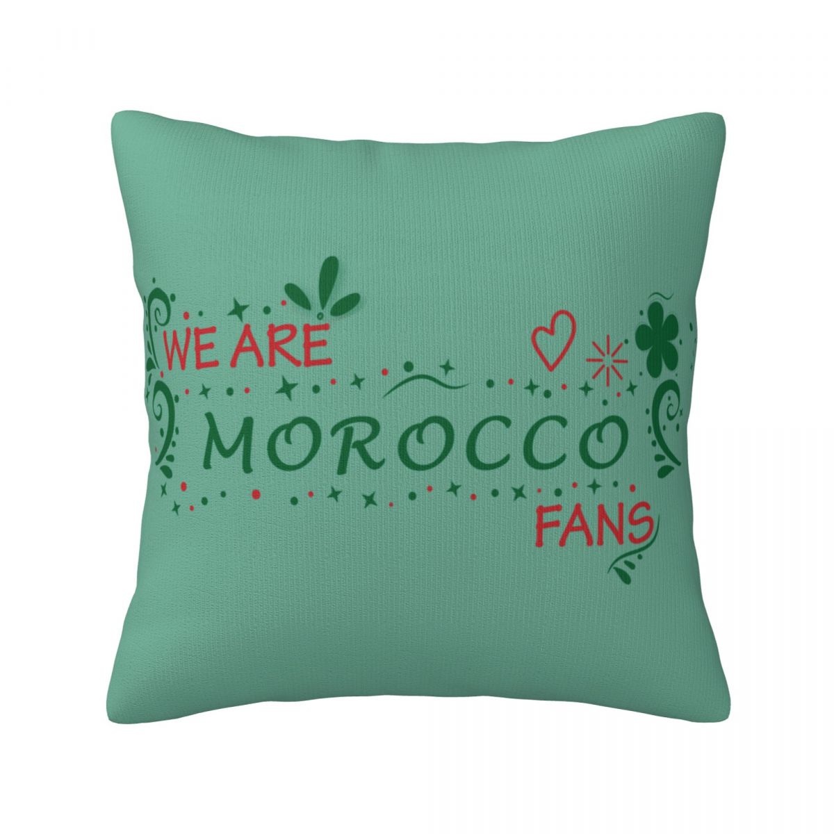 We Are Morocco Fans Throw Pillow Covers 18x18