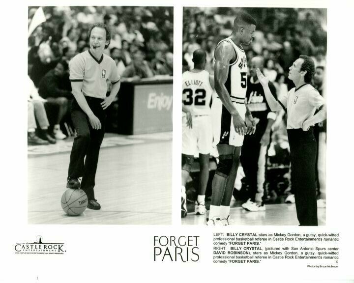 Billy Crystal David Robinson Forget Paris Original Press 8X10 Photo Poster painting