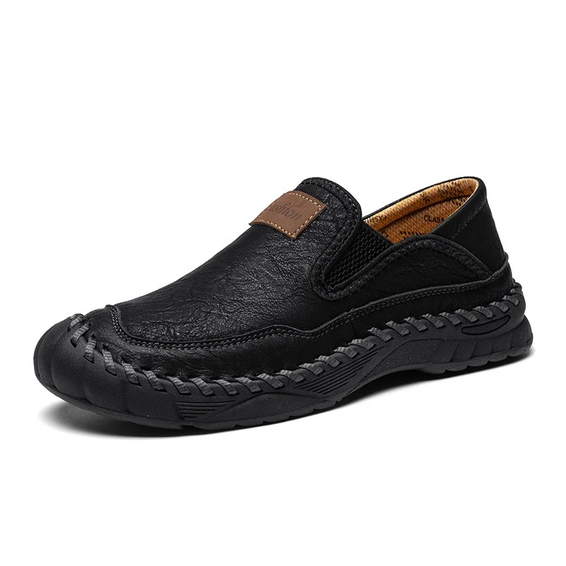⏰Last Day! 45% OFF 🔥AILONGCITY&reg;Men's Handmade Genuine Leather Orthopedic Outdoor Loafers