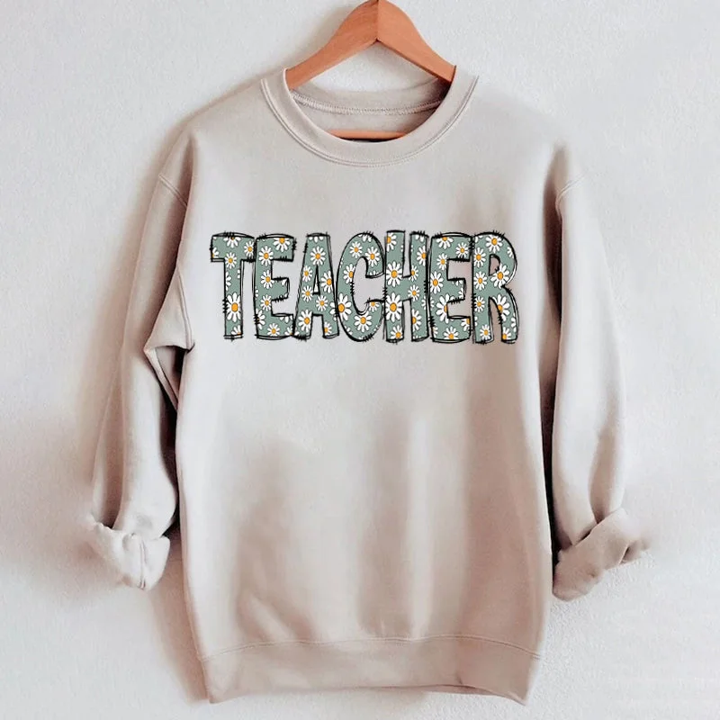 Wildflower Teacher Sweatshirt