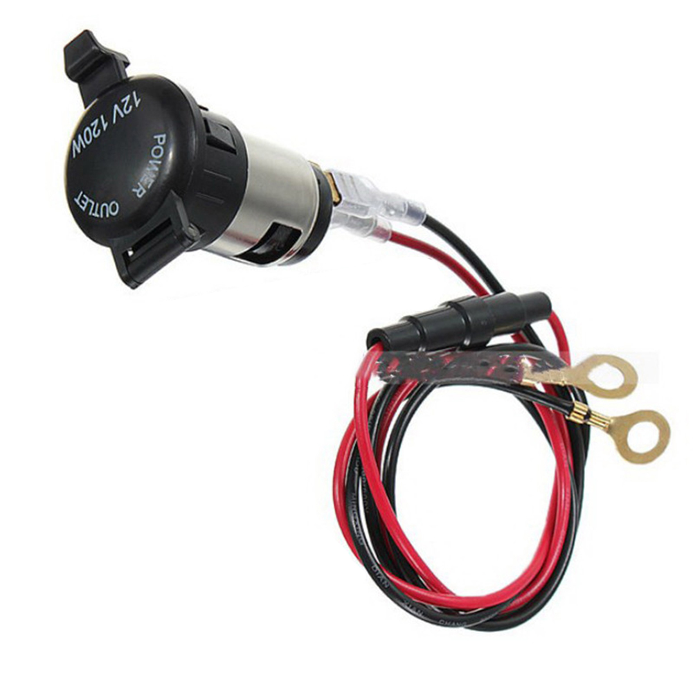 

12-24V 120W Auto Charger Plug for Motorcycle Car Truck Power Adapter Socket, 501 Original