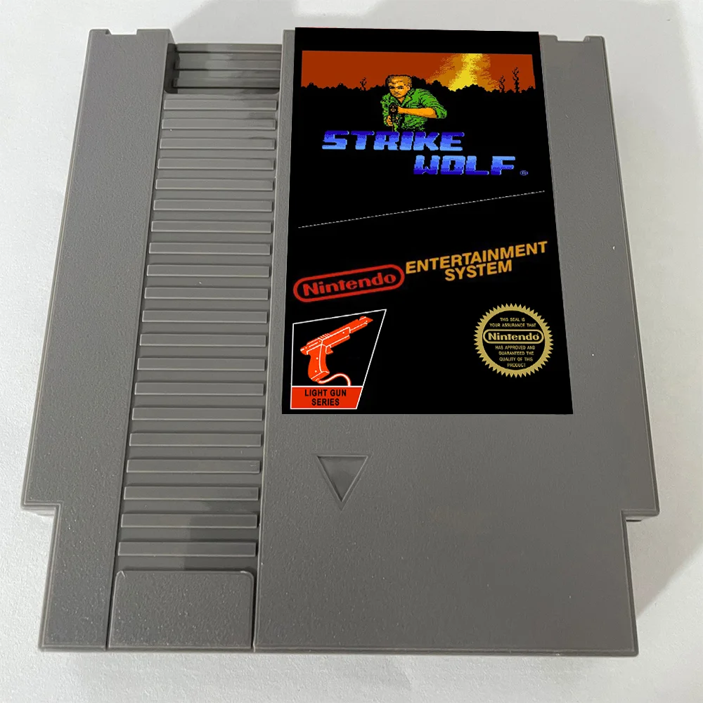 Strike Wolf NES For Nintendo Entertainment System Console - 8 Bit Game Cartridge