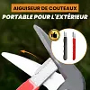 🏆Achetez 1 Obtenez 1 Gratuit (2 pi&egrave;ces)🔪Aiguiseur de couteaux portable pour l'ext&eacute;rieur✨