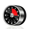 Kitchen Mechanical Timer Cooking Magnetic Time Management Rotating Stainless Steel Countdown