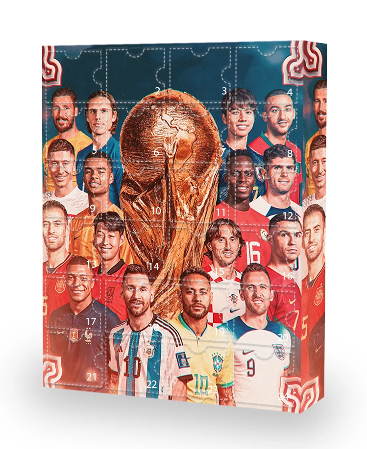 World Cup Advent Calendar -- The One With 24 Little Doors