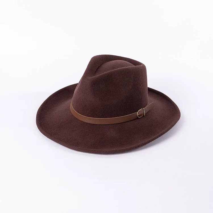 Ron Felt Jazz Hat - Coffee