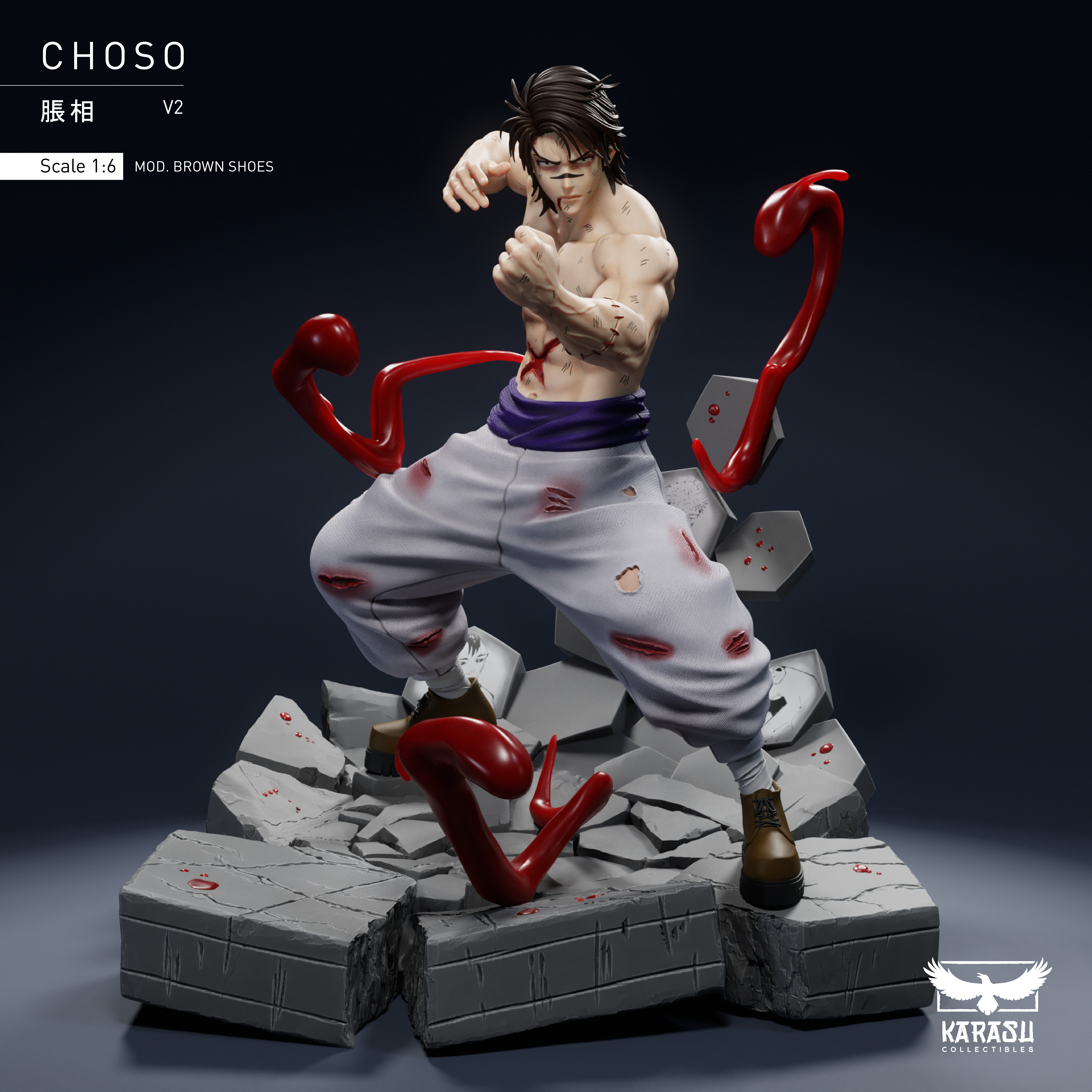 Karasu collectibles - Jujutsu Kaisen - Choso Kamo 1/6 Statue(GK)-