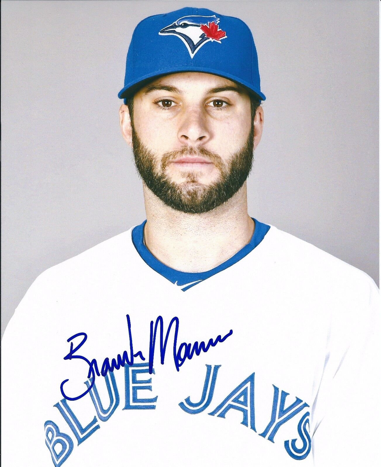 Signed 8x10 BRANDON MORROW Toronto Blue Jays Autographed Photo Poster painting - COA