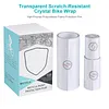 Clear Bike Frame Protection Tape Mountain Bike Frame Guard Chainstay Protector Bicycle Paint Protective Film Scratch Resistant Riding Decoration