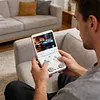 Foldable Retro Handheld Game Console 3.4 Inch IPS Screen 3000mAh Battery Flip Design Portable Pocket Arcade (TF Card Is Not Included)