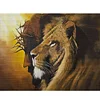 【Limited Stock Sale】Lion - 11CT Stamped Cross Stitch 50*40cm/19.69*15.75in