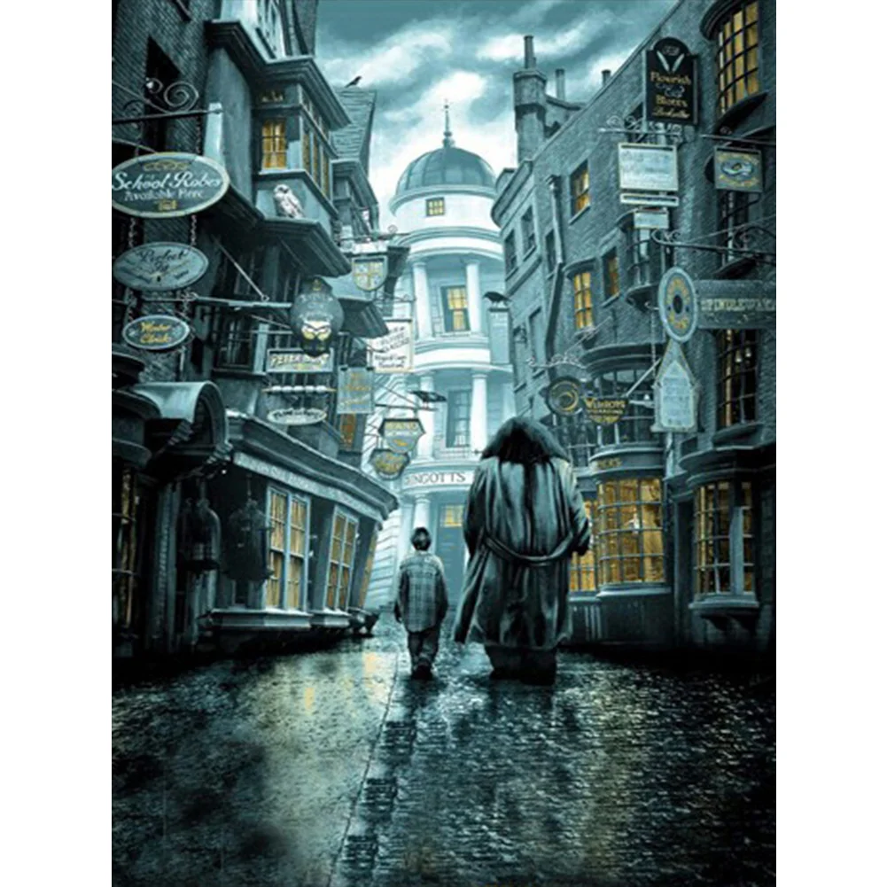 Harry Potter Wizardry 40*40CM (Canvas) Full Round Drill Diamond Painting