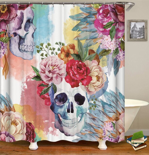 

Shower Curtain – Skull-180*180cm, 501 Original