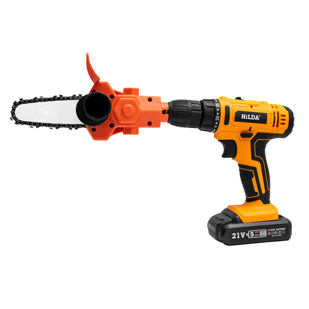 

Portable Conversion Head Kits Electric Drill to Electric Chain Saw Adapter, 501 Original
