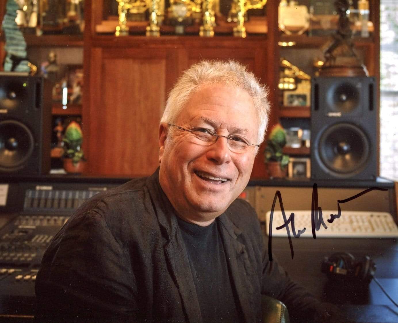 Alan Menken COMPOSER autograph, In-Person signed Photo Poster painting