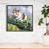 5D DIY Full Square Drill Diamond Painting Cat Kit Home Decoration Art 45x45cm