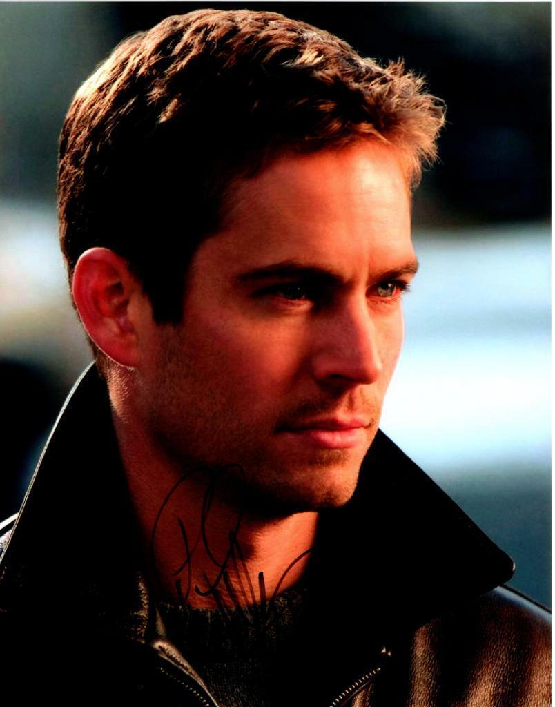 Paul Walker signed 11x14 Photo Poster painting autograph Picture autographed and COA