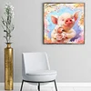 Diamond Painting-DIY Full Round Drill Cute Pig