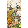 【Clearance Sale】(Big Size) Golden Peafowl - Full Round Diamond Painting 40*80cm
