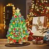 Diamond Painting Double Sided 3D Gift Christmas Tree Tabletop Ornaments Kits