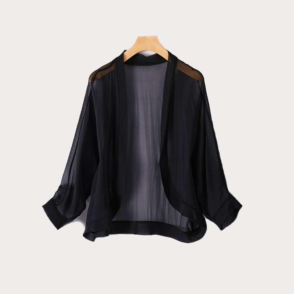 Women's 100% Silk Cover-Up For Beach REAL SILK LIFE