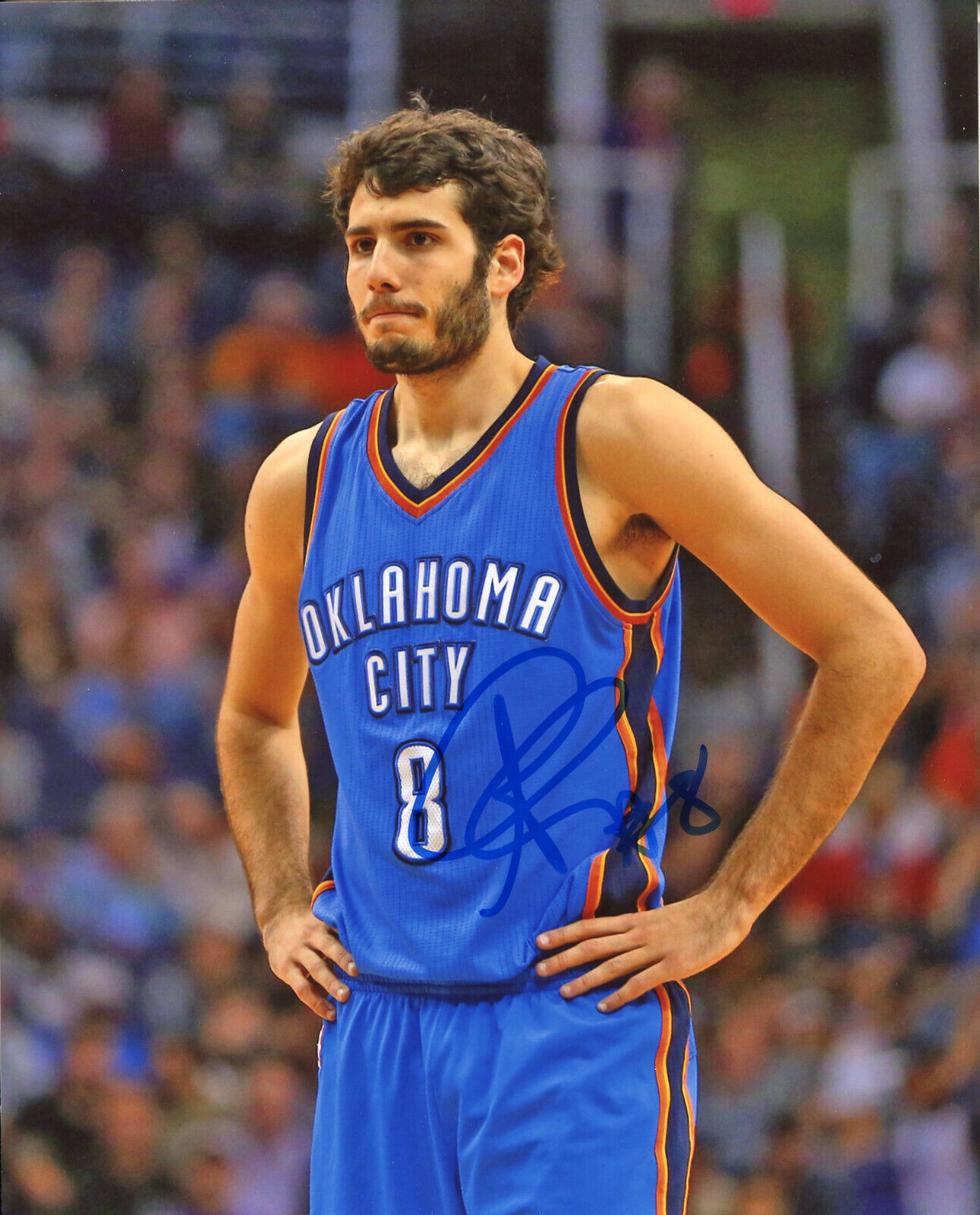 Alex Abrines Autographed 8x10 Oklahoma City Thunder#S1211