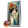 (40*60cm)Beauty - Full Round Drill Diamond Painting
