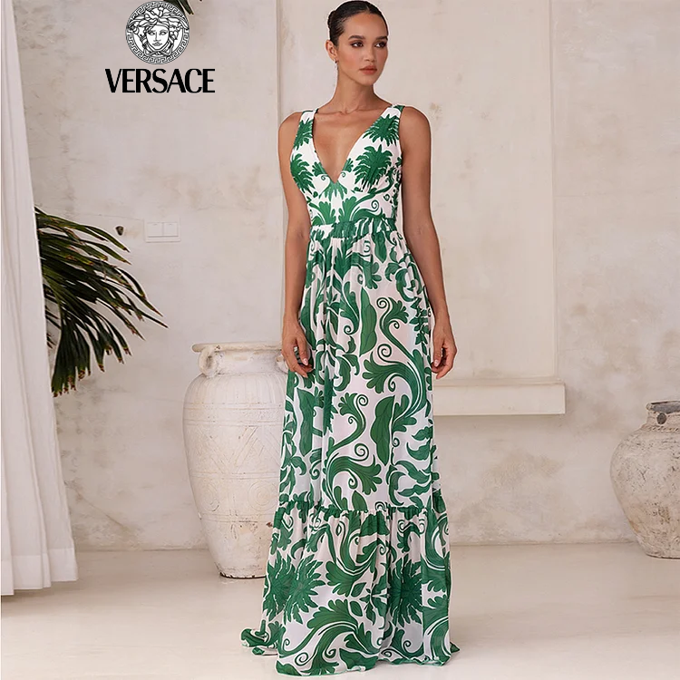 【Versace】Τυπωμένα ολόσωμα μαγιό και φούστες