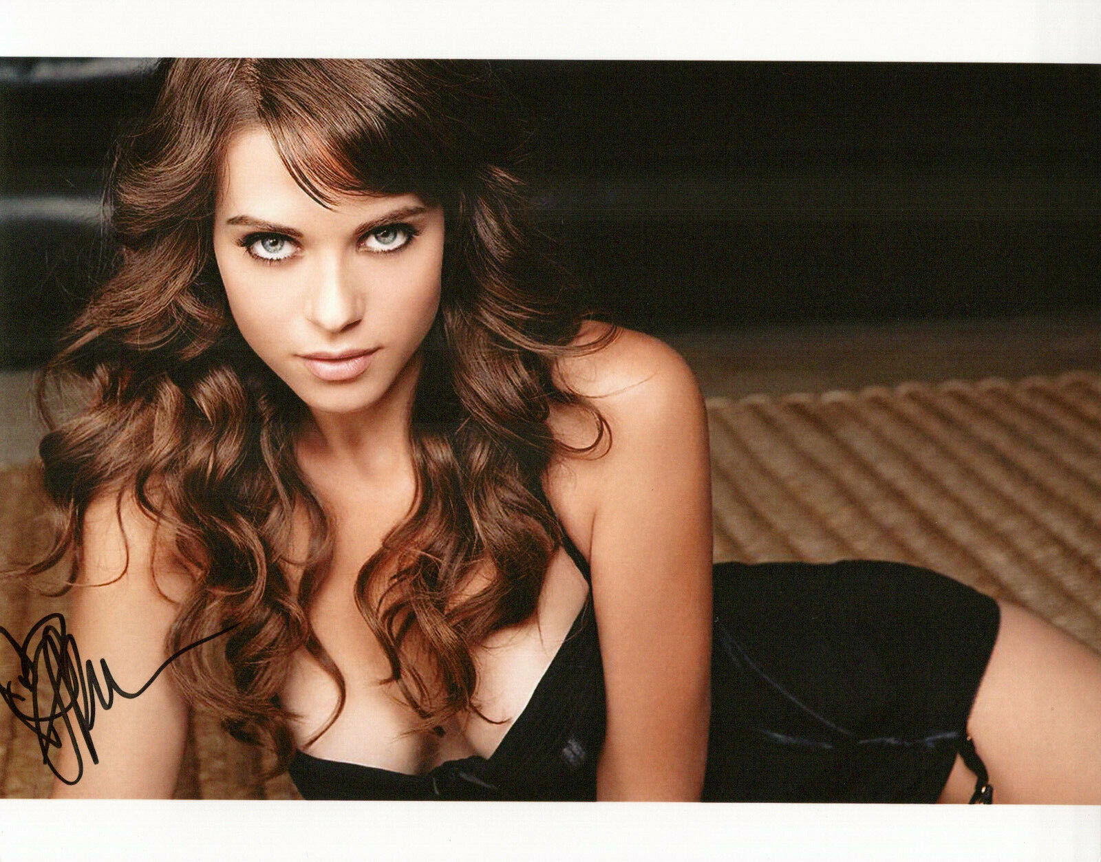 Lyndsy Fonseca glamour shot autographed Photo Poster painting signed 8x10 #1