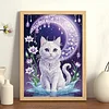 Diamond Painting-DIY Crystal Rhinestone Cat