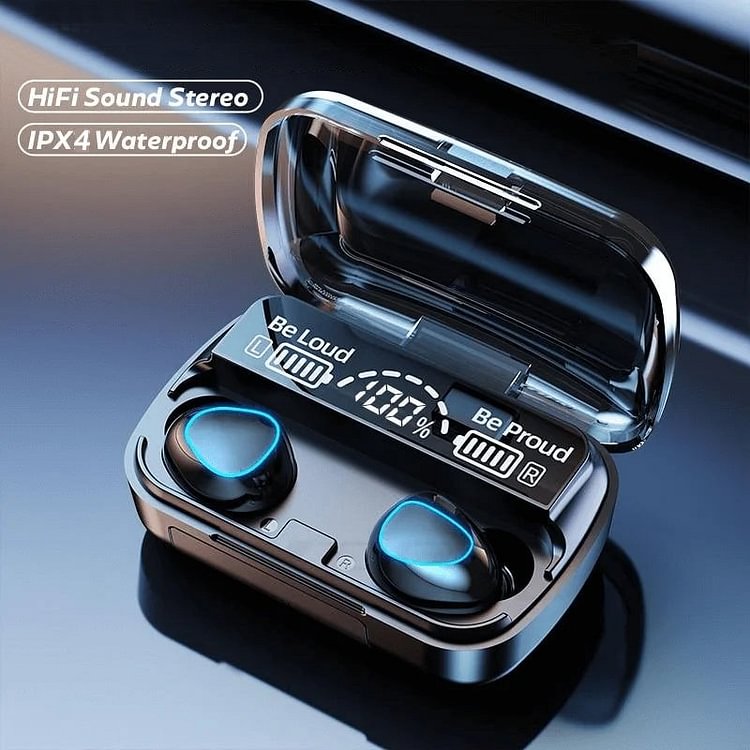 TWS Bluetooth 5.1 Earphones Waterproof Charging Box - Buy 2 Free Shipping Now!